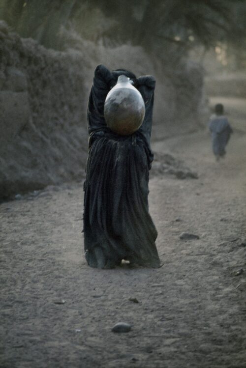 Maroc, Village de M'Hamid El Ghizlane, 1972