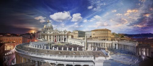 Easter Mass, Vatican, Rome, Italy