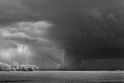 Barn and Tornado