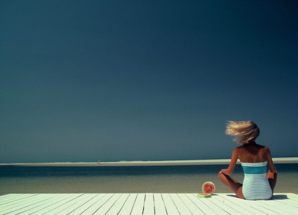 La Tunisie du Cœur - Femme sur la plage