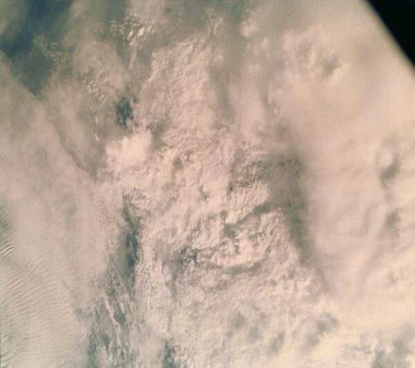 Mercury-Atlas 9, Clouds over India