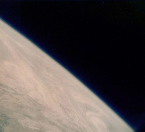 Mercury-Atlas 9, View across Pakistan, Eastern Iran and Afghanistan