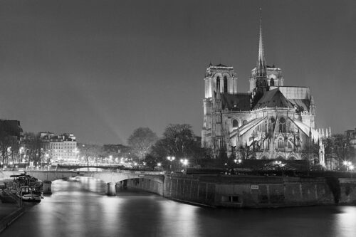 Pont de l'Archevêché - Paris de nuit