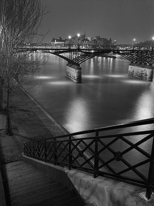Pont des Arts - Paris de nuit