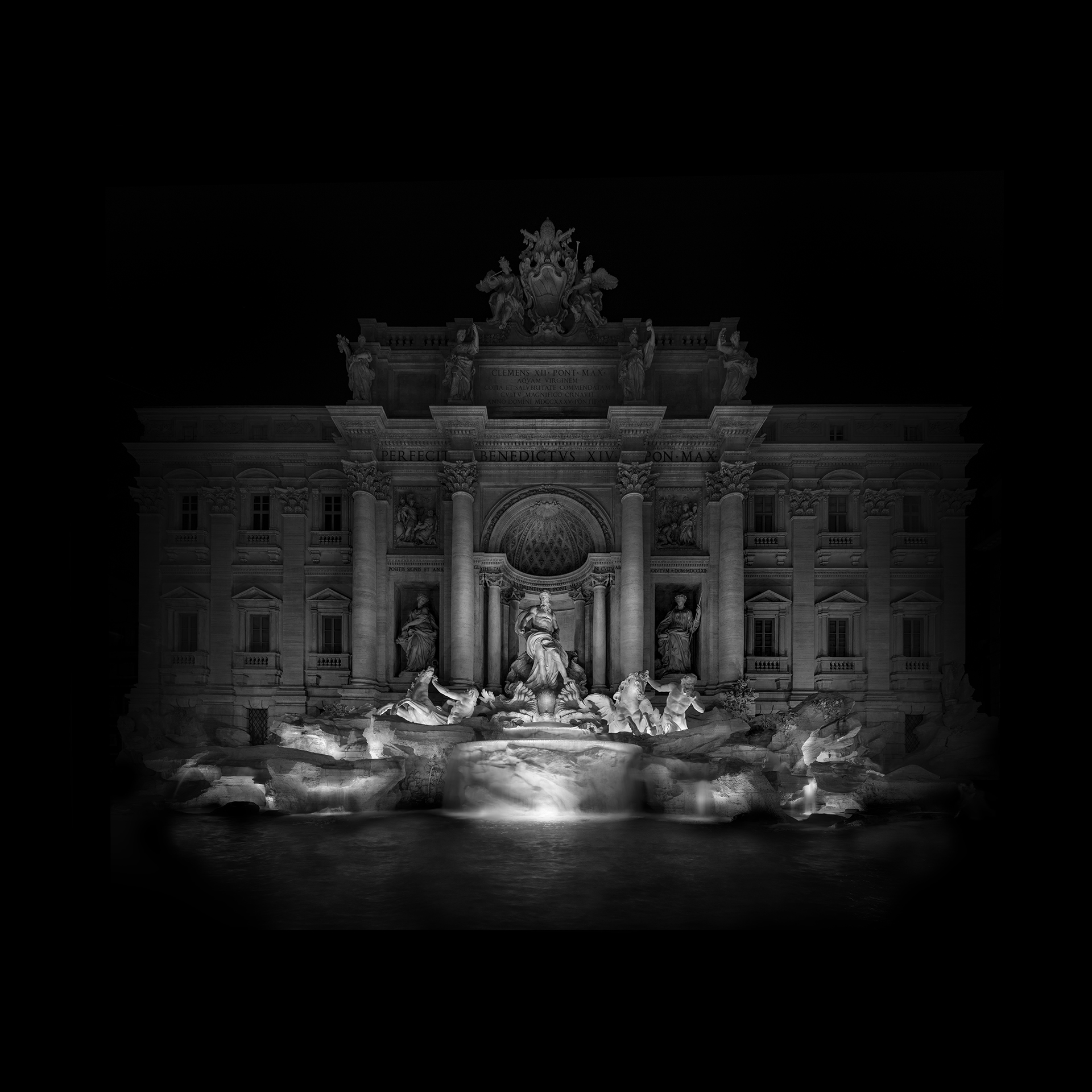 Photographie de la fontaine de Trevi par Alessandro Piredda